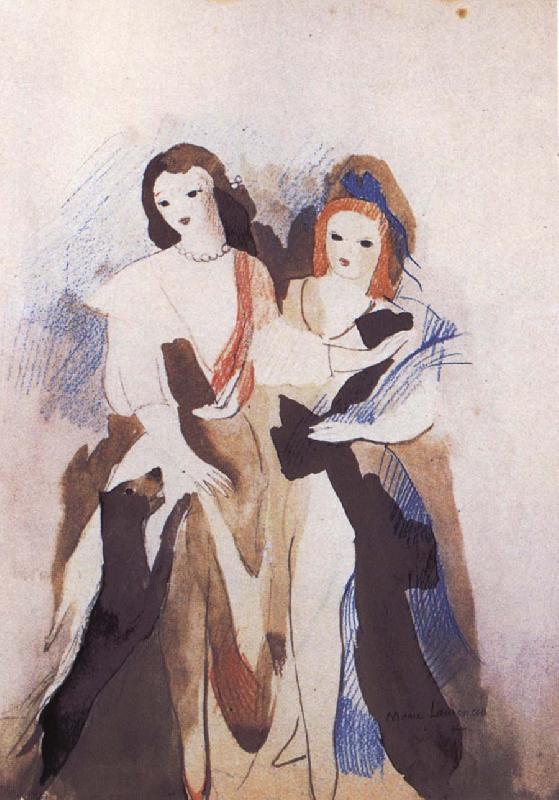 Marie Laurencin Two woman oil painting image